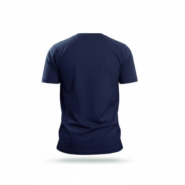 "Aata Majhi Satakli" Bollywood Quote T-Shirt - Navy Blue - Image 2